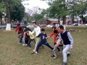 幸福初冬，東莞松湖生態(tài)園迎來光明小學(xué)五年級(jí)兄弟班親子戶外活動(dòng)